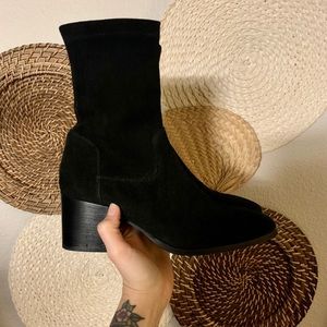 Black ankle boot